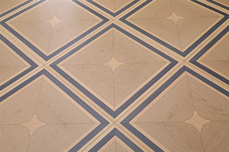 Starburst Patterned Laminate Flooring